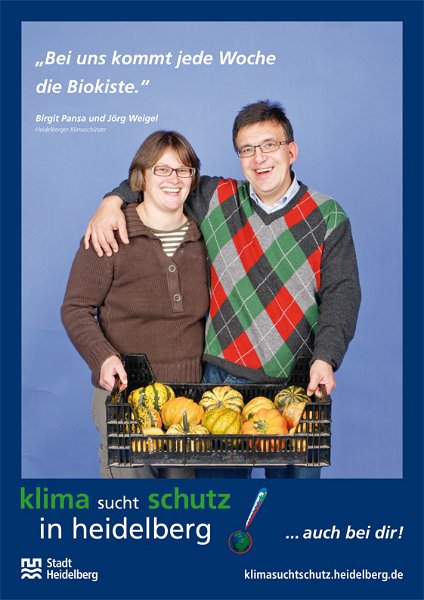 42_kss_1110_pansa.jpg - Birgit Pansa und Jörg Weigel: „Bei uns kommt jede Woche die Biokiste.“ (Foto: Christian Buck)