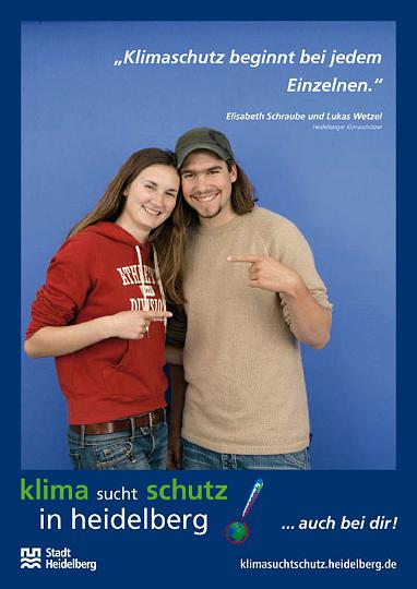 31_bild_klima_tm101_schraube_wetzel.jpg - Elisabeth Schraube und Lukas Wetzel: "Klimaschutz beginnt bei jedem Einzelnen."