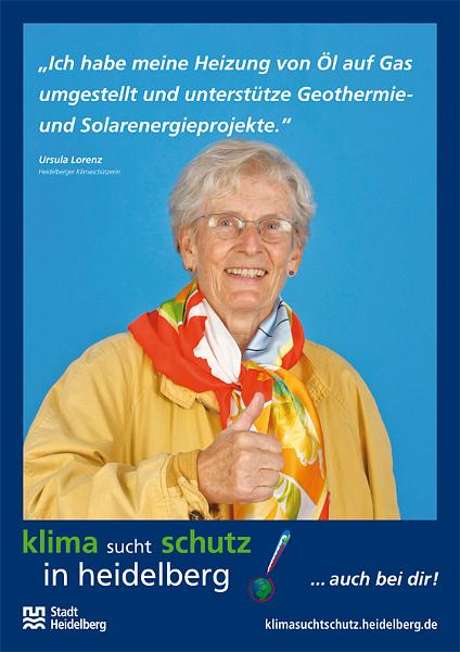 39_klimasuchtschutz_u_loren.jpg - Ursula Lorenz: „Ich habe meine Heizung von Öl auf Gas umgestellt und unterstütze  Geothermie und Solarenergieprojekte.“
