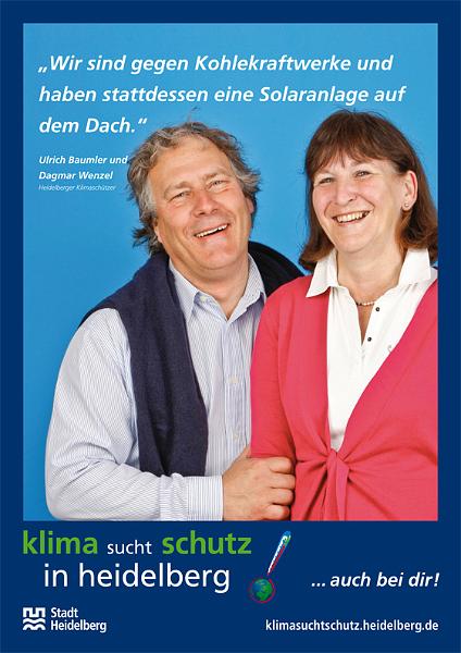 48_klimasuchtschutz_u_bauml.jpg - Ulrich Baumler und Dagmar Wenzel: „Wir sind gegen Kohlekraftwerke und haben stattdessen eine Solaranlage auf dem Dach.“