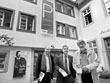 Dr. Peter Blum, Leiter Stadtarchiv, Ulrich Graf, Ebert-Gedenkstätte, und Günter Berger, Stadtarchiv