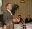 OB Würzner im Dialog mit Kirchheimer Geschäftsleuten (Fotos: Welker)
