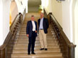 Der Leiter des Amtes für Stadtentwicklung und Statistik, Joachim Hahn (rechts), und der Leiter des Amtes für Wirtschaftsförderung und Beschäftigung Ulrich Jonas (Foto: Stadt Heidelberg)