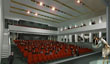 Ansicht des neuen Theatersaals nach dem Entwurf der Darmstädter Architekten Waechter + Waechter.