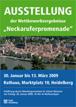 Plakat Wettbewerb Neckaruferpromenade