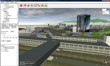 Screenshot: Blick von der Bahnstadt in Richtung Hauptbahnhof  und Print Media Academy (Bild: Zipf/GDI-3D)