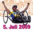 Anzeige für den 10. Internationalen Rollstuhl-Maxi-Marathon am 5.7.09 in Heidelberg
