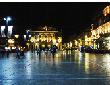 Bild: Montpellier bei Nacht