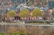 Blick vom Neckar auf die Stadthalle (Foto: Rothe)