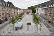 Blick auf den neu gestalteten Friedrich-Ebert-Platz (Foto: Rothe)