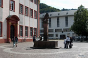 Im Hörsaal 13 der Neuen Universität findet am 12. Juli um 20 Uhr die Infoveranstaltung „Die Bedeutung der Stadthallen-Erweiterung für den Wissenschaftsstandort Heidelberg“ statt