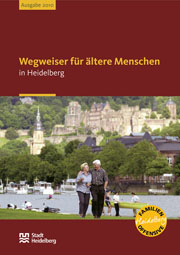 Titelseite des Wegweiser für ältere Menschen in Heidelberg