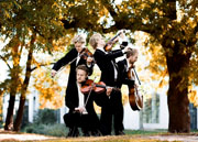 Am 17. April im Karlstorbahnhof zu hören: das Danish String Quartet.