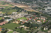 Eine der Entwicklungsflächen: die Patton-Barracks zwischen Speyerer Straße und Kirchheimer Weg 