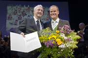 Peter Spuhler und OB Dr. Eckart Würzner (Foto: Rothe)