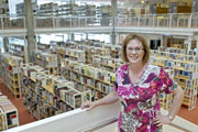Christine Sass die neue Leiterin der Stadtbücherei.