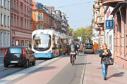 Laut Nachhaltigkeitsbericht legen in der Stadt die Heidelberger die meisten Wege zu Fuß, mit dem Rad oder dem ÖPNV zurück. 