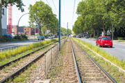 Die Erneuerung der Gleise in der Kurfürsten-Anlage ist ein Teilprojekt des Mobilitätsnetzes.