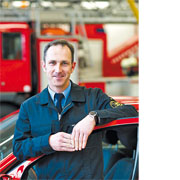 Feuerwehrkommandant Dr. Georg Belge 