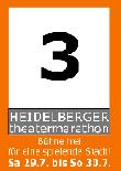 Das Plakat vom 3. Heidelberger Theatermarathon