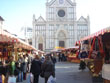Heidelberger Weihnachtsmarkt auf der Piazza Santa Croce in Florenz (Foto: HKT)
