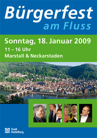 Plakat Bürgerfest 2009