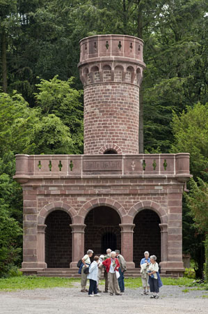 Der sanierte Posseltslust-Turm auf dem Kohlhof