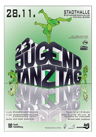 Plakat Jugendtanztag 2009