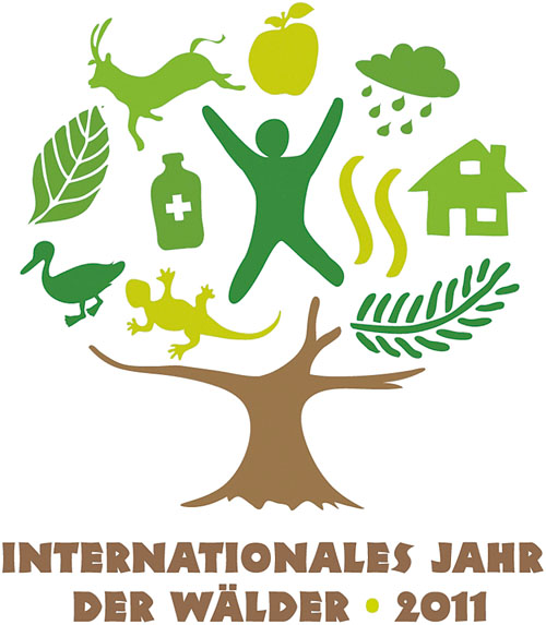 Logo Internationales Jahr der Wälder 2011