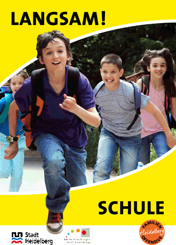 Plakat zum Schulbeginn