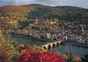 Herbstliches Heidelberg mit Blick auf Neckar, Alte Brcke und Schloss