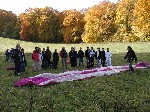 Oliver Mller von den Kurpflzer Gleitschirmfliegern bei einem Kurs fr Jugendliche vom Emmertsgrund.