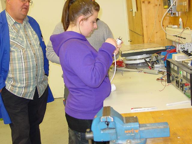 Girlsday_2010_Werkstaetten040.JPG - Girls' Day in den Werkstätten des Amtes für Abfallwirtschaft und Stadtreinigung (Foto: Stadt Heidelberg)