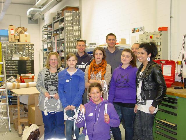 Girlsday_2010_Werkstaetten042.JPG - Girls' Day in den Werkstätten des Amtes für Abfallwirtschaft und Stadtreinigung (Foto: Stadt Heidelberg)