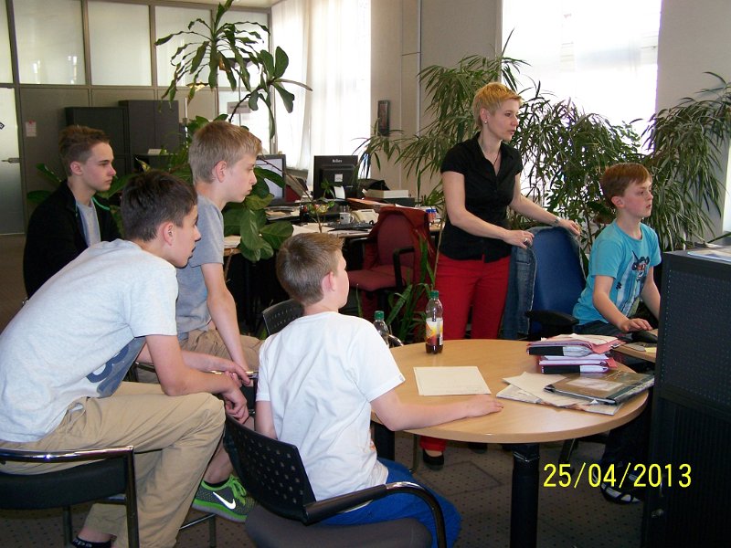 100_4199.JPG - Boys‘ Day 2013 im Technischen Bürgeramt der Stadt Heidelberg. (Foto: Stadt Heidelberg).