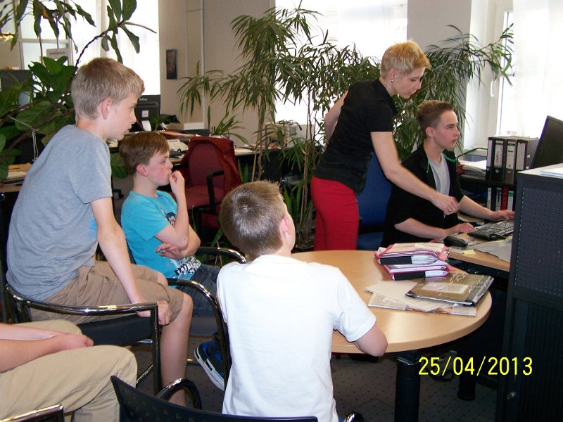 100_4201.JPG - Boys‘ Day 2013 im Technischen Bürgeramt der Stadt Heidelberg. (Foto: Stadt Heidelberg).