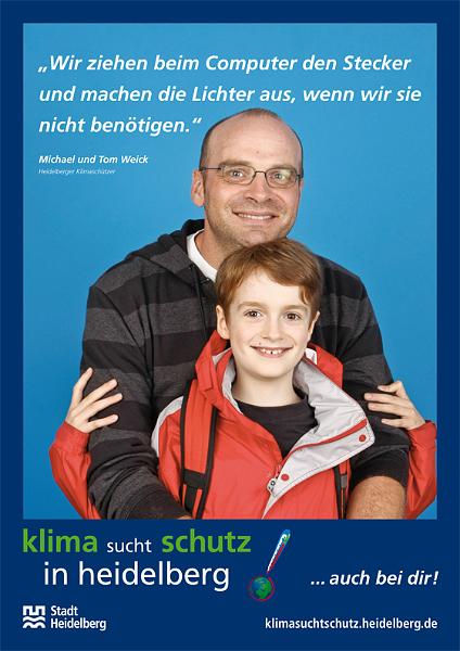 47_klimasuchtschutz_m_weick.jpg - Michael und Tom Weick: „Wir ziehen beim Computer den Stecker und machen die Lichter aus, wenn wir sie nicht benötigen.“