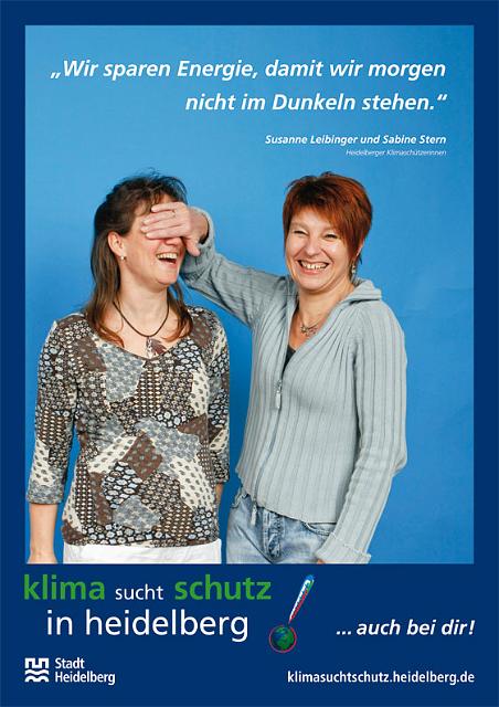 72_kss_1109_s_leibi.jpg - Susanne Leibinger und Sabine Stern: „Wir sparen Energie, damit wir morgen nicht im Dunkeln stehen.“
