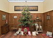 Weihnachtlich geschmücktes Zimmer um 1900 (Foto: Rothe)