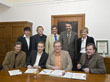 Bürgermeister Dr. Joachim Gerner (hinten, 2. von rechts) mit Vertretern der Jugendhilfe
