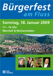 Plakat Bürgerfest 2009
