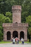 Der sanierte Posseltslust-Turm auf dem Kohlhof