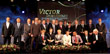 Die mit dem Victor Sport Award ausgezeichneten Sportlerinnen und Sportler und ihre Laudatoren.