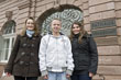 Bringen Internationalität in Heidelbergs Stadtverwaltung: die Auszubildenden (von links) Olga Korevaar, Eugen Hrabrov und Paula Can.