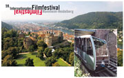 Das 59. Internationale Filmfestival findet dieses Jahr im schönen Schlossgarten statt und die Bergbahn bringt die Besucher zum Schloss. (Fotos: Schloss - iffmh, Bergbahn - SWH)