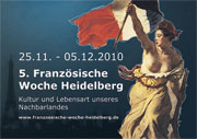 Plakat der 5. Französischen Woche Heidelberg