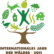 Logo des Internationalen Jahrs der Wälder