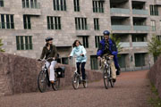 Radfahrer auf dem Weg zur Arbeit (Foto: ADFC)