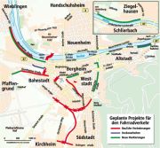 Neue Radwege, neue Brücken und die Schließung von Lücken im Netz machen Radfahren in Heidelberg künftig noch attraktiver