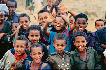 Lachende äthiopische Kinder